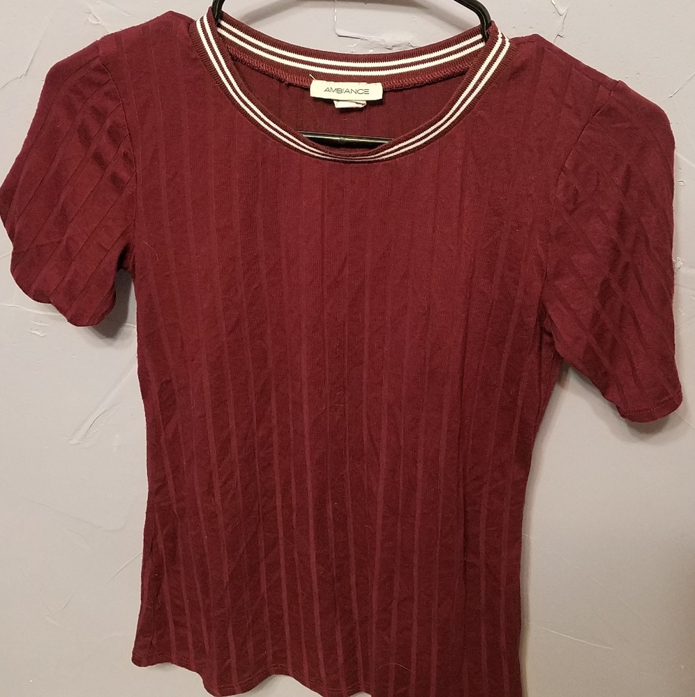 Short sleeve jersey tee